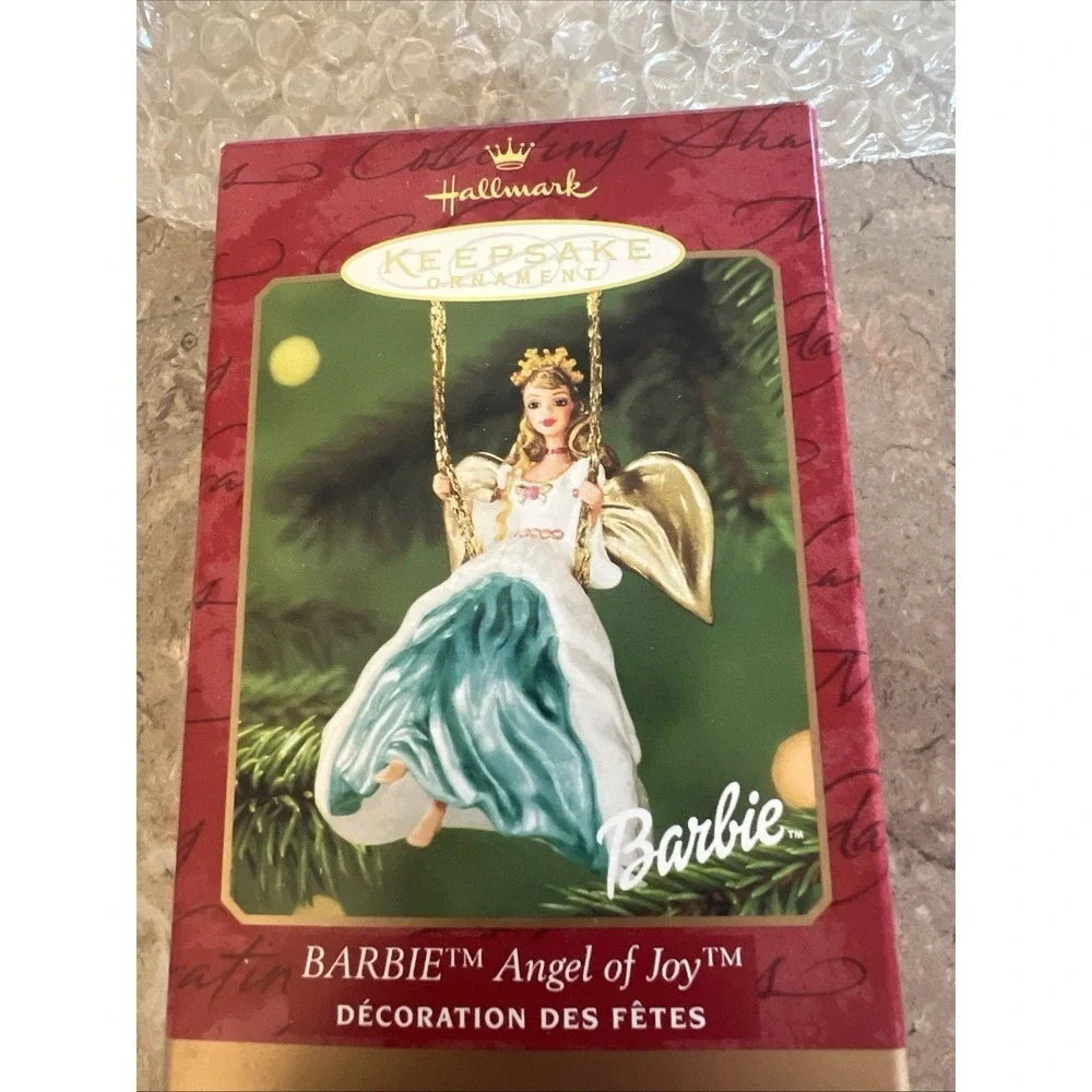 1999 Hallmark Keepsake Barbie Angel of Joy Ornament
